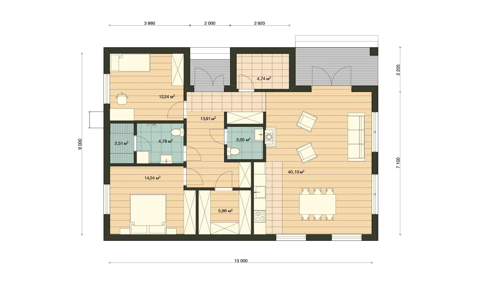 Floor plan 1 for Estonia#2